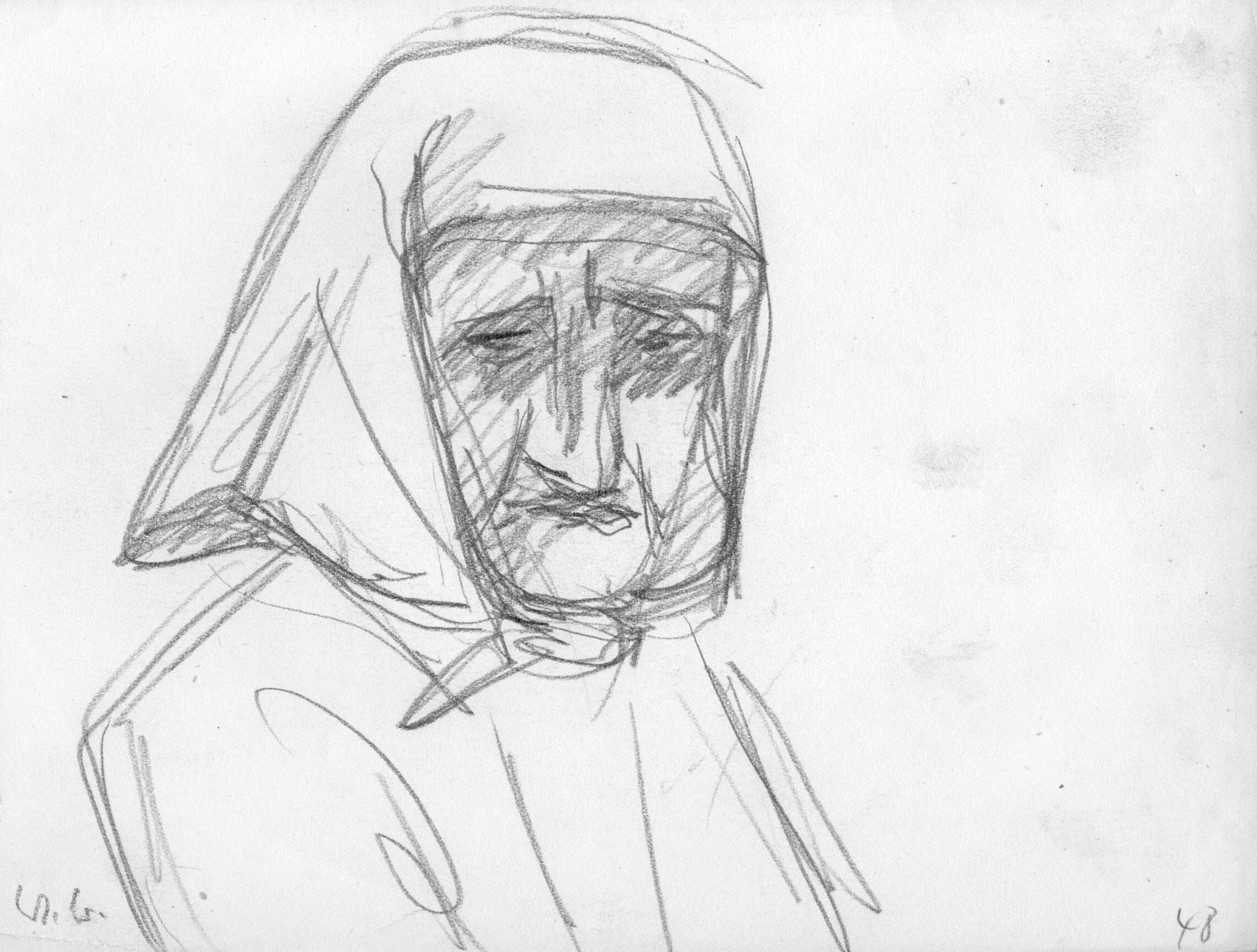 Alte Bäurin