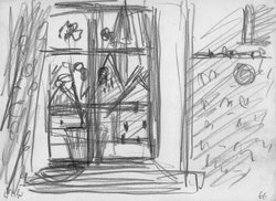 Blumen im Fenster
