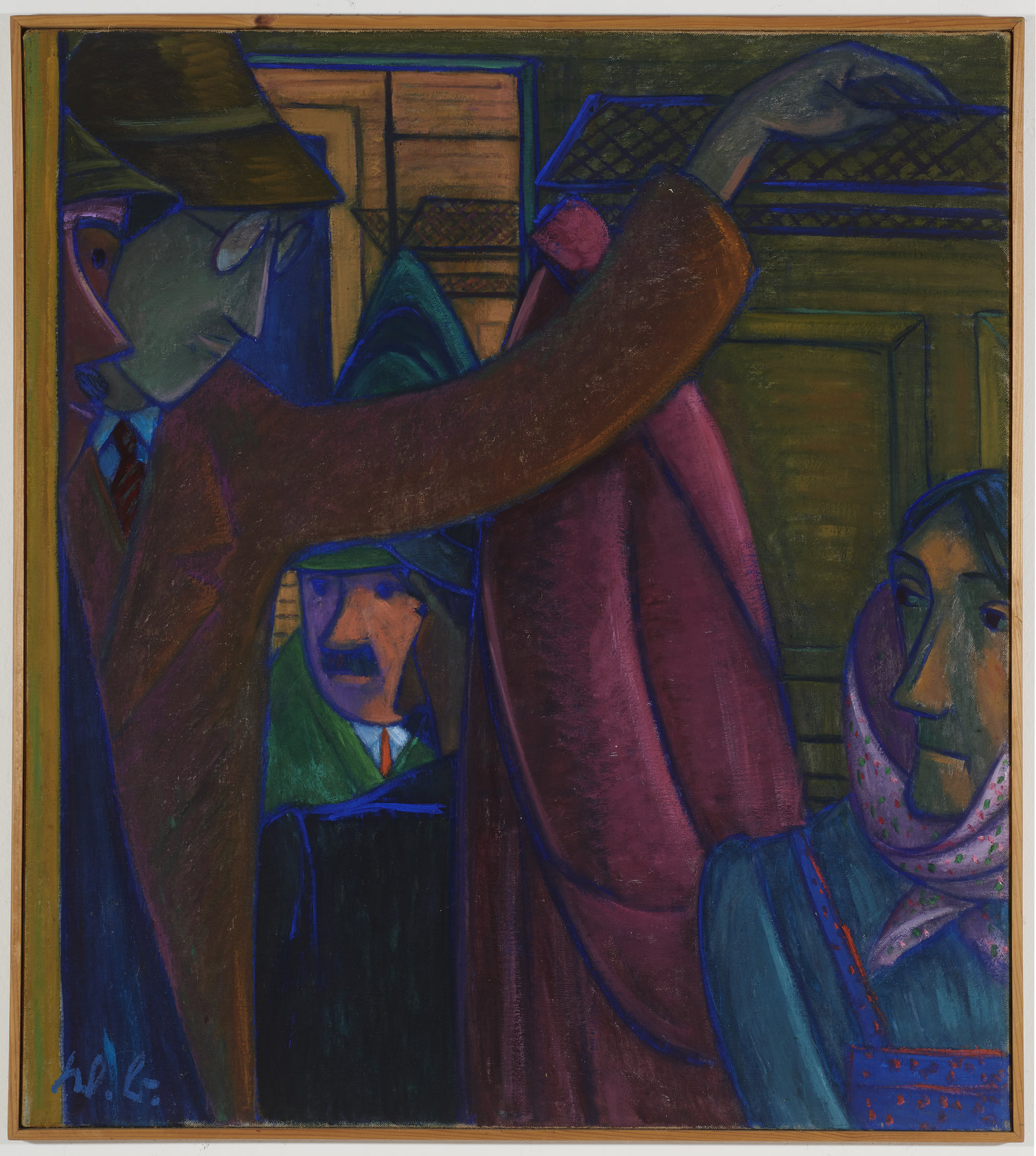 In der Eisenbahn